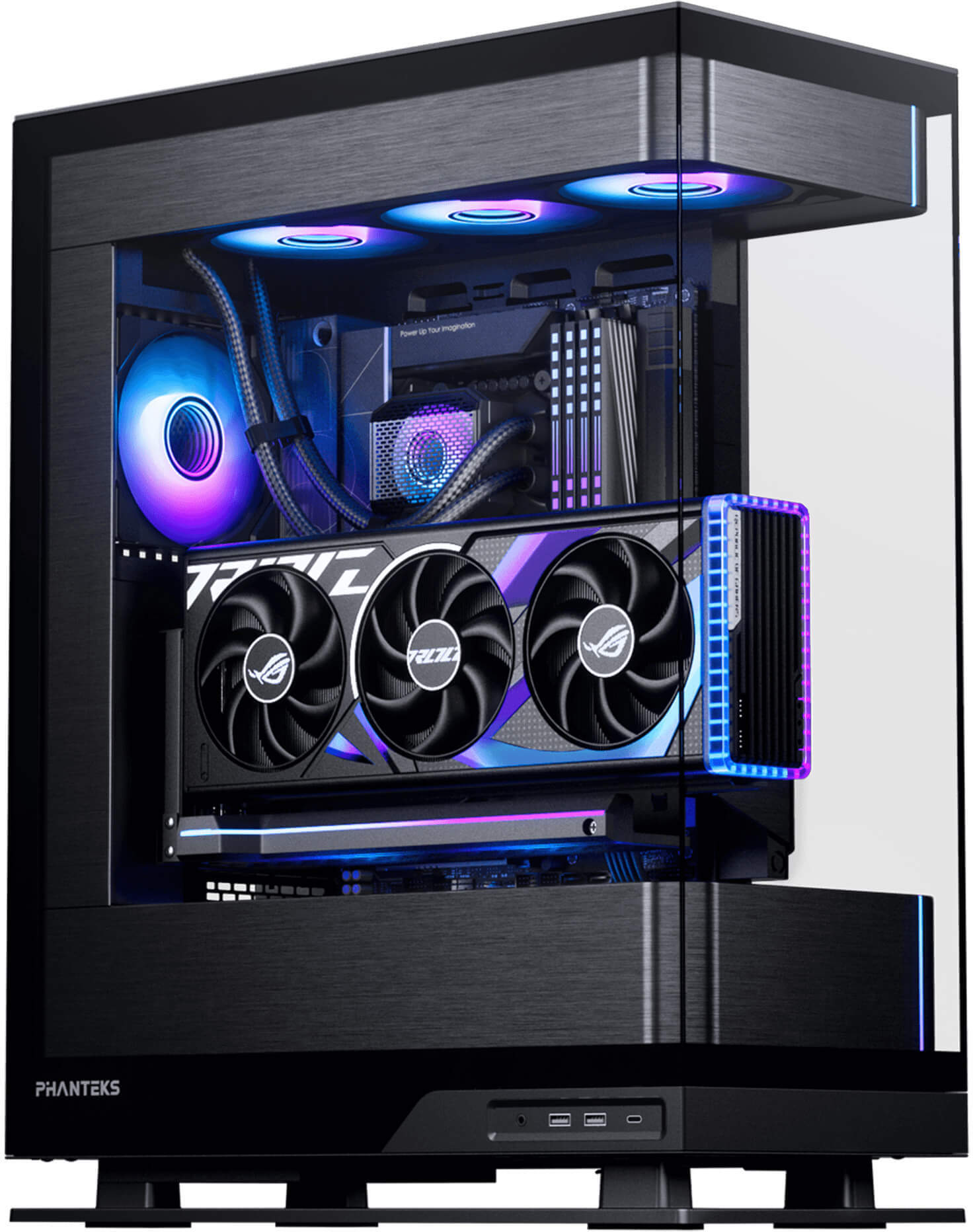 Phanteks - Caixa ATX Phanteks Evolv Series X2 Vidro Temperado DRGB Preto