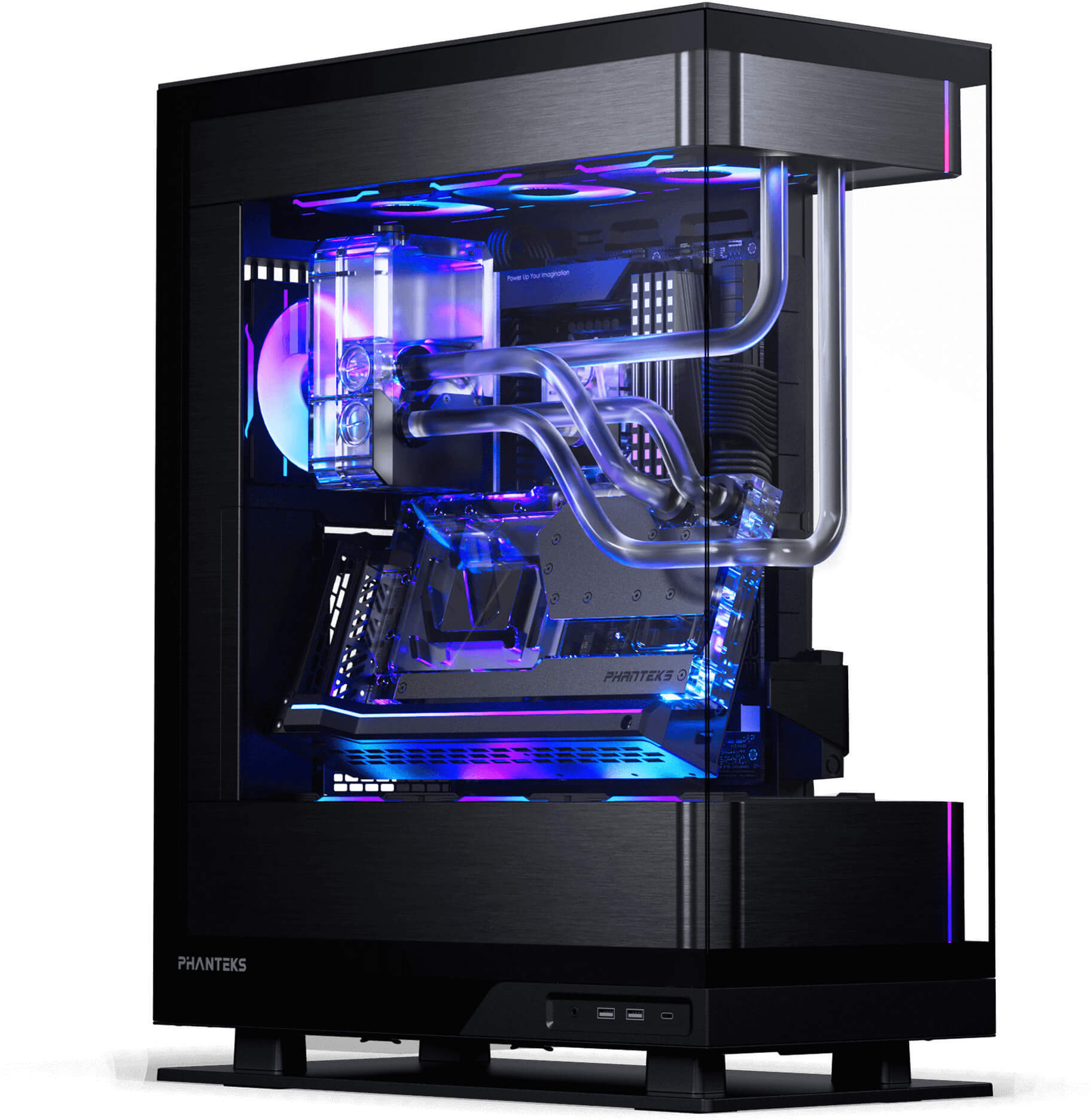 Phanteks - Caixa ATX Phanteks Evolv Series X2 Vidro Temperado DRGB Preto