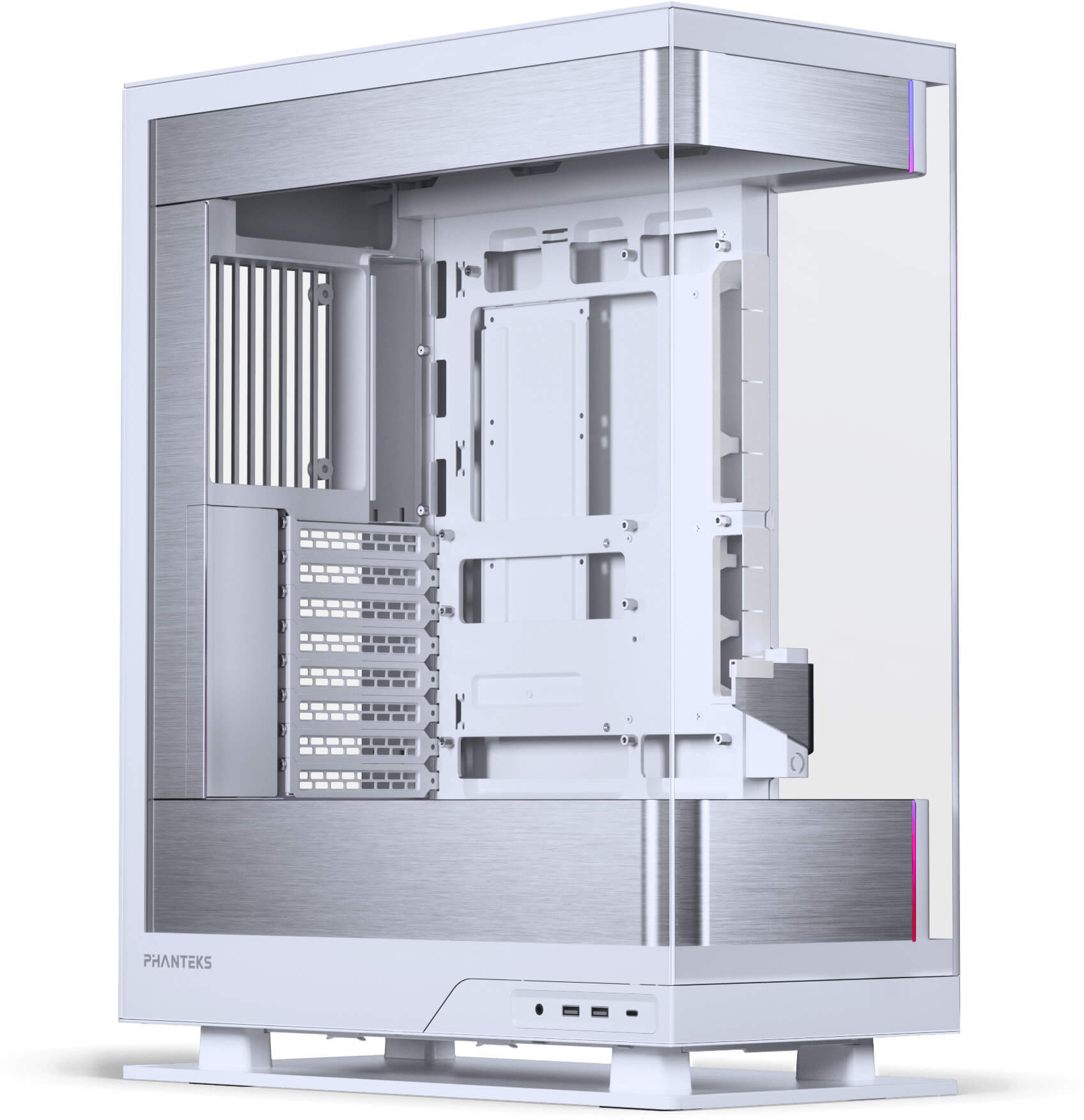 Phanteks - Caixa ATX Phanteks Evolv Series X2 Vidro Temperado DRGB Branco