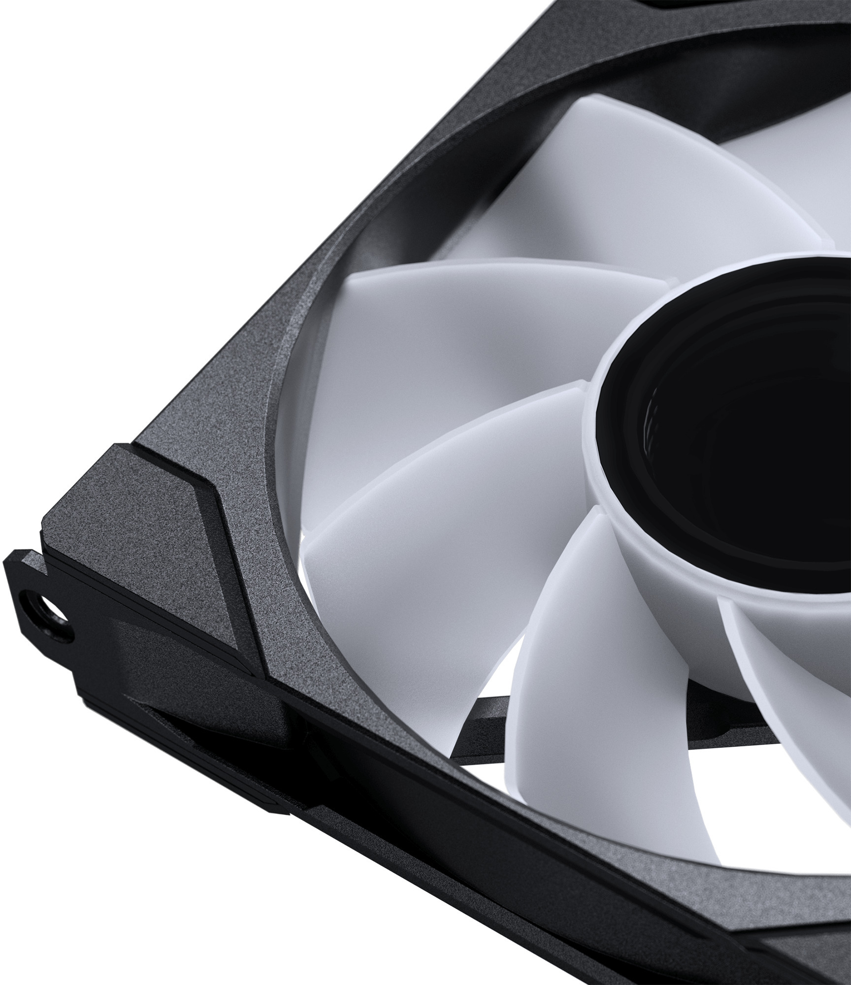 Phanteks - Ventoinha Phanteks M25 Gen2 PWM Reverse Airflow D-RGB 120mm Preto (Pack 3)