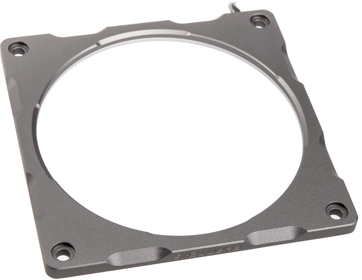 Suporte Ventoinhas Phanteks Halos Lux LED Digital RGB 120mm Alumínio Cinzento