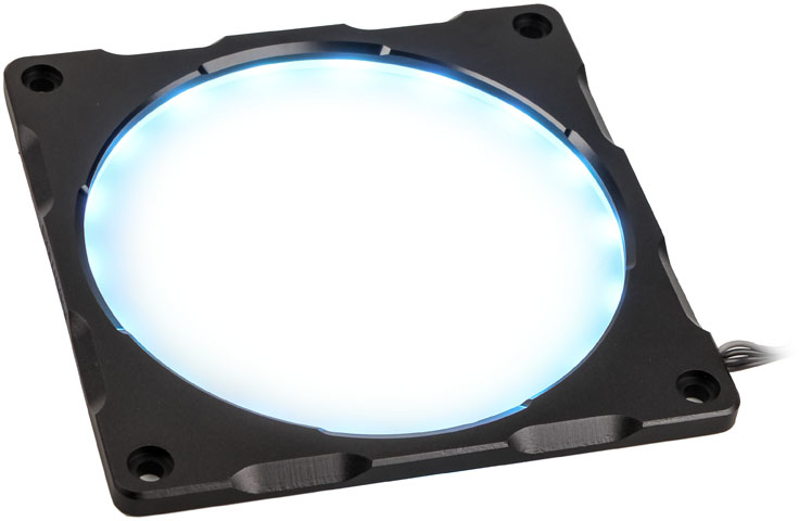 Suporte Ventoinhas Phanteks Halos LED RGB 120mm Alumínio Preto