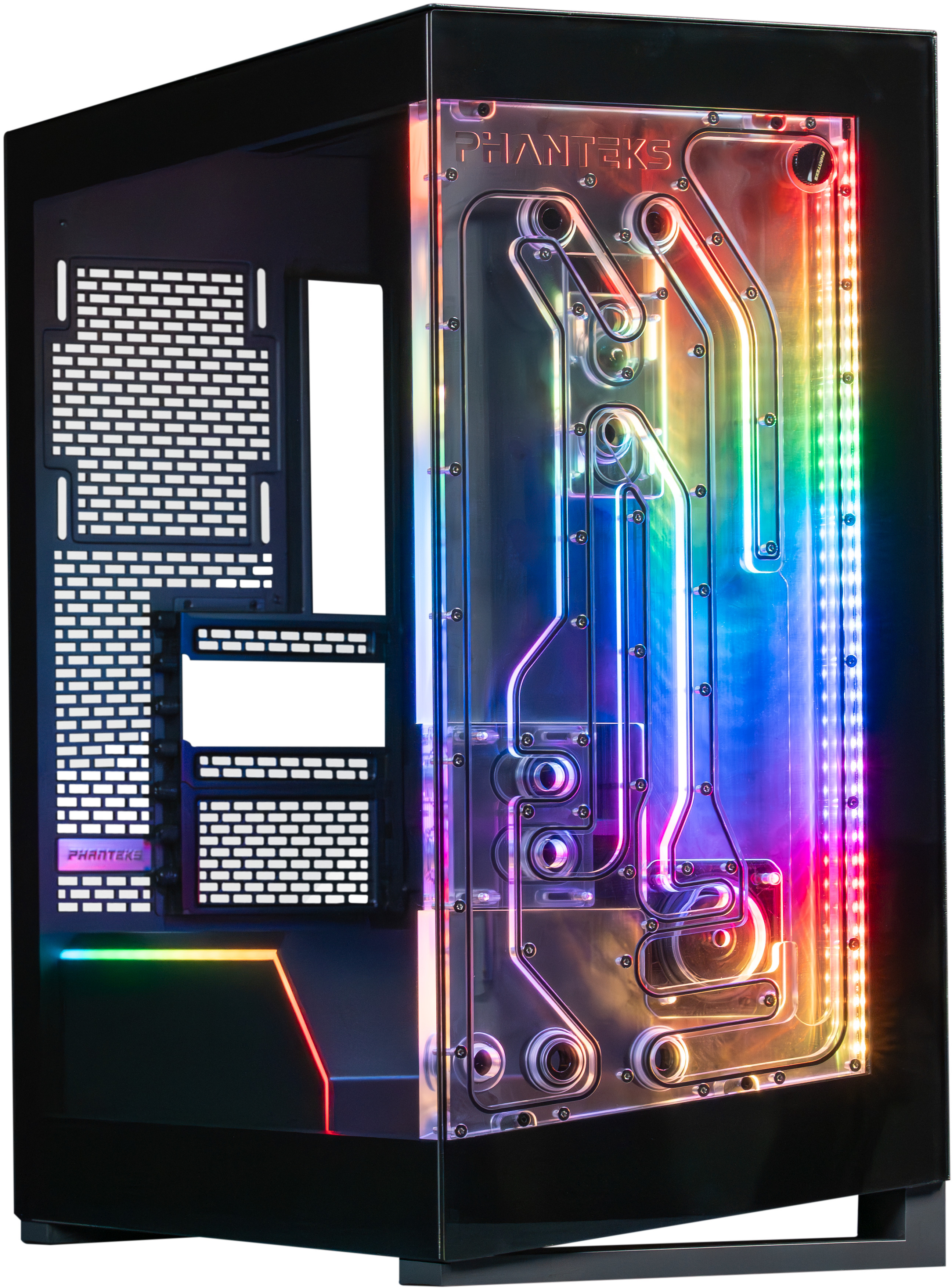 Phanteks - Phanteks Glacier EZ-Fit DIS-NV5 Distro Plate 16mm EZ-Fit Preto para Phanteks NV5