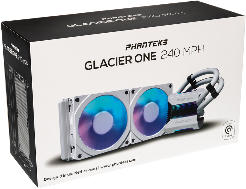 Phanteks - Water Cooler CPU Phanteks Glacier One 240MPH D-RGB Branco - 240mm
