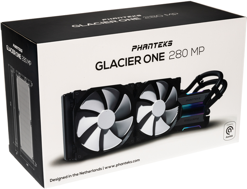 Phanteks - Water Cooler CPU Phanteks Glacier One 280MP D-RGB Preto - 280mm