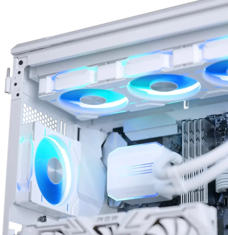 Phanteks - Water Cooler CPU Phanteks Glacier One 360D30 DRGB X2 Branco - 360mm