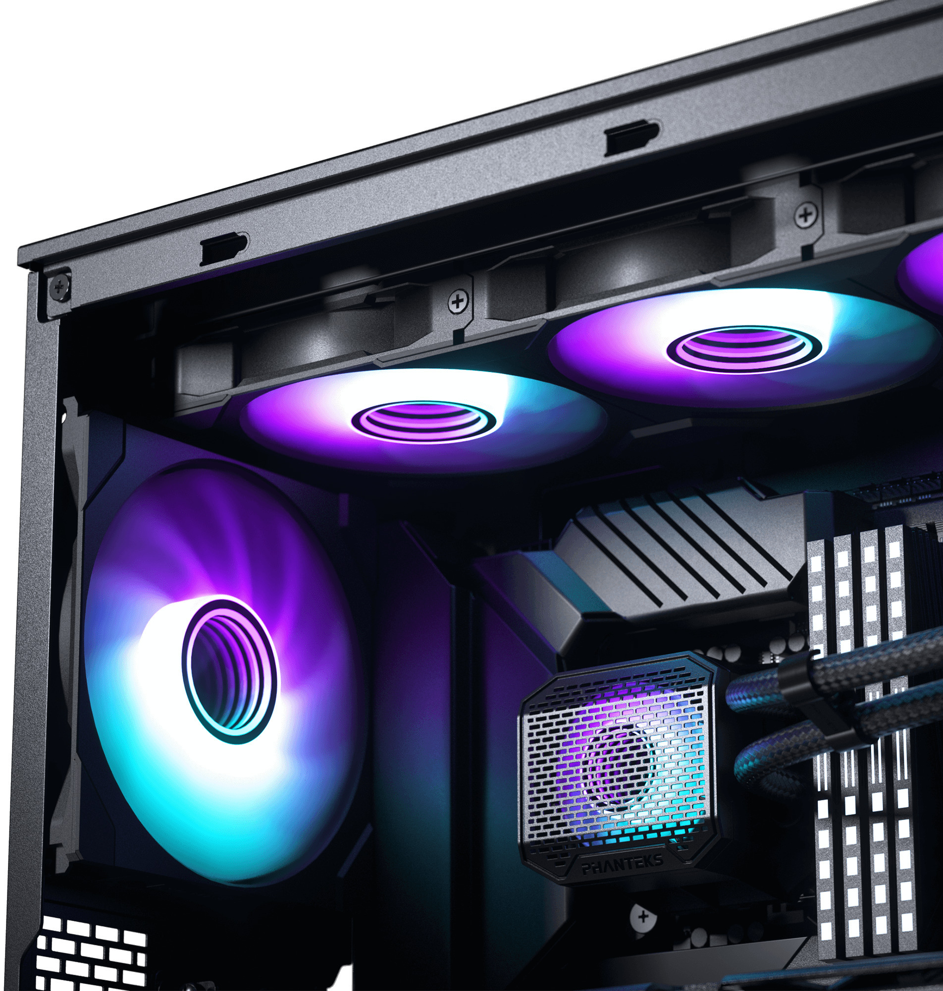 Phanteks - Water Cooler CPU AIO Phanteks Glacier One 360M25 Gen2 DRGB Preto