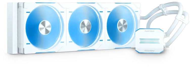 Phanteks - Water Cooler CPU Phanteks Glacier One 420D30 DRGB X2 Branco - 420mm