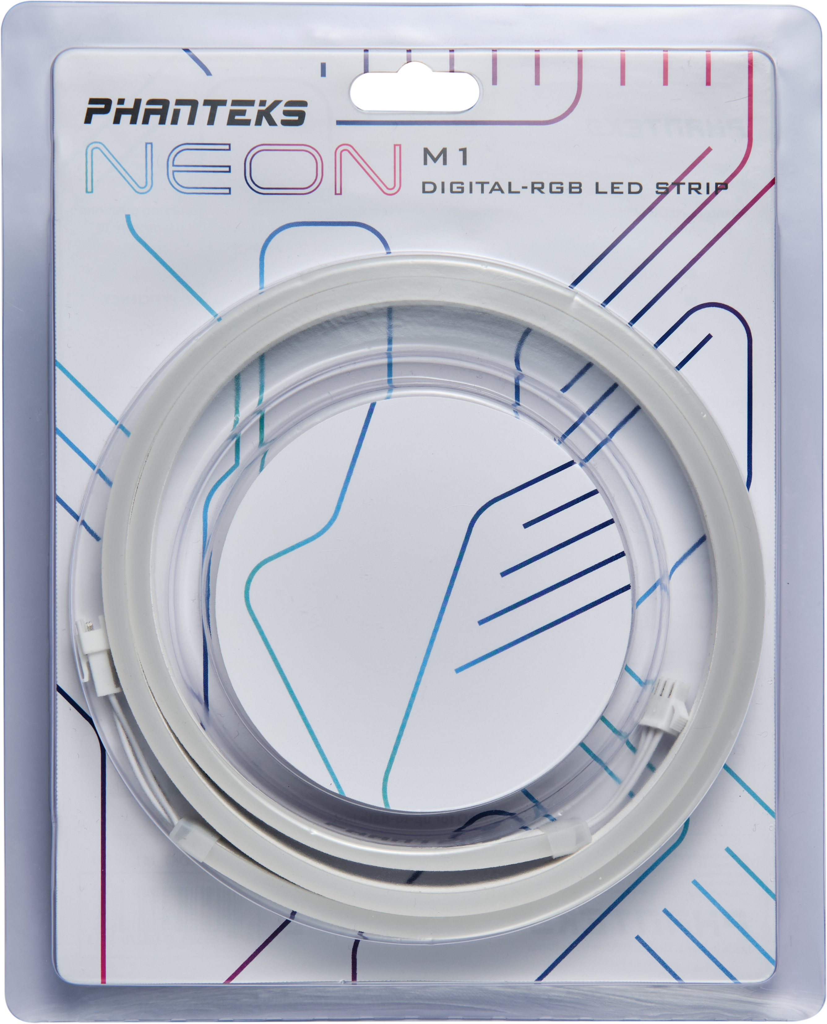 LED-Strip Phanteks Neon D-RGB- 1m Branca