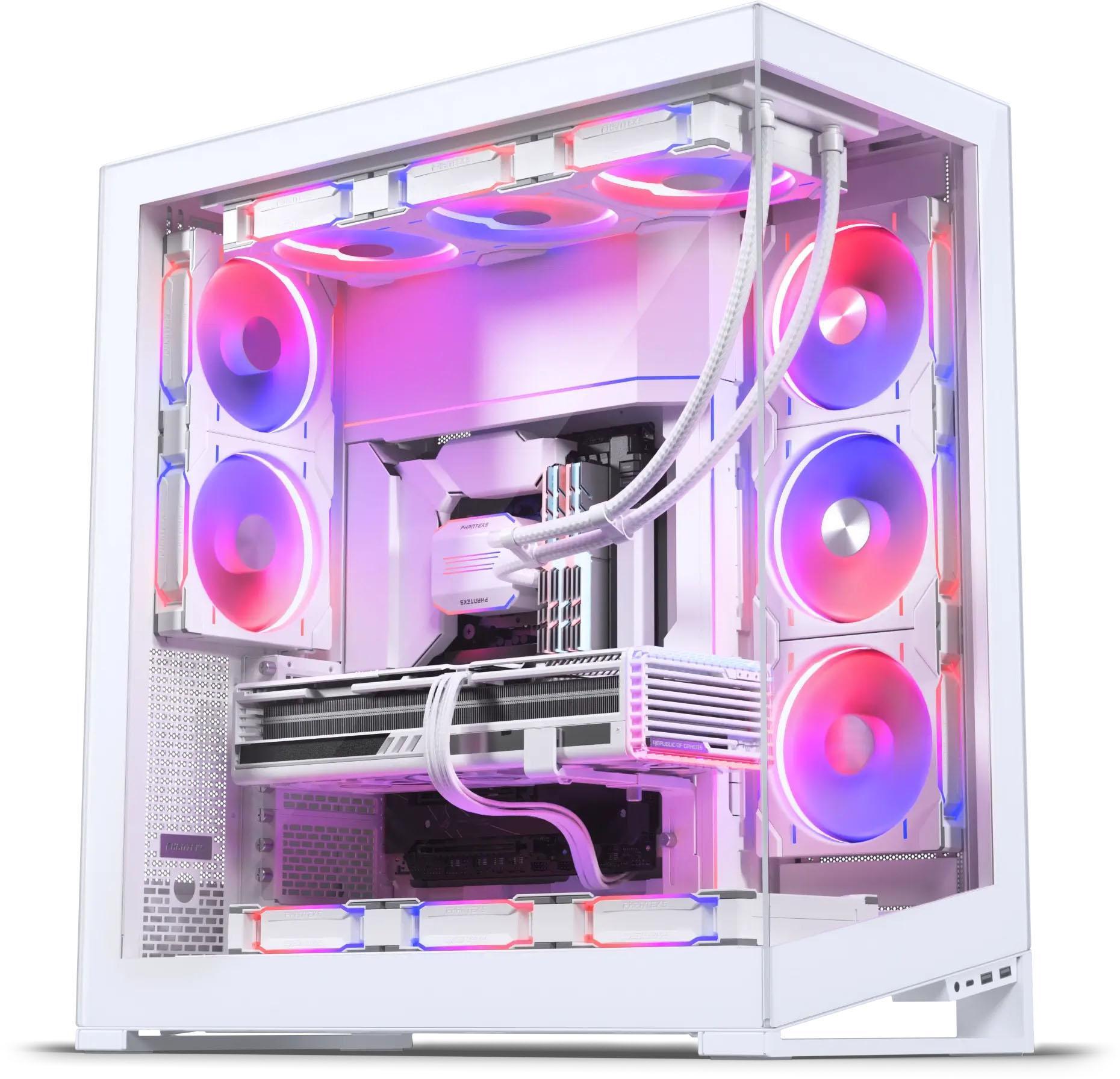 Phanteks - Caixa E-ATX Phanteks NV Series NV9 MK2 Vidro Temperado DRGB Branco