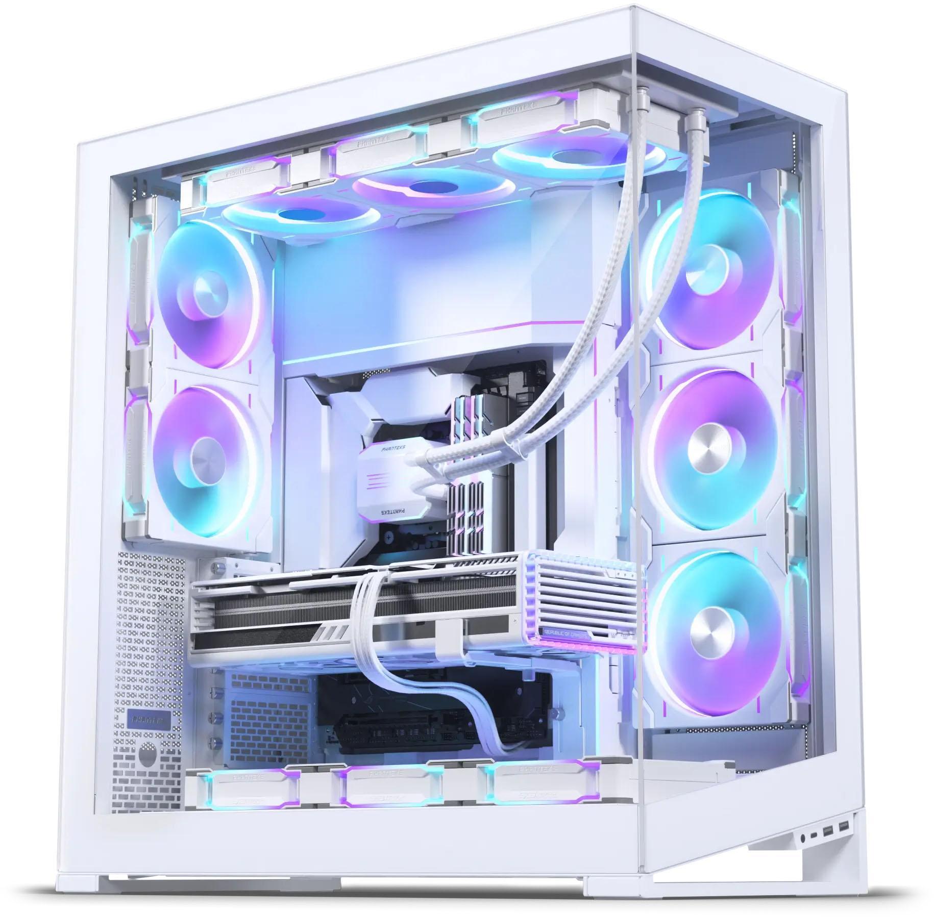 Phanteks - Caixa E-ATX Phanteks NV Series NV9 MK2 Vidro Temperado DRGB Branco