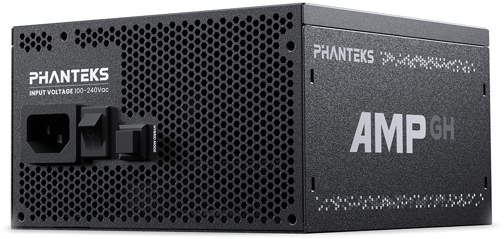 Phanteks - Fonte Modular Phanteks AMP GH PCIe 5.0 1000W 80+ Platinum Preta