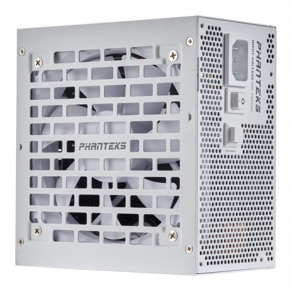 Phanteks - Fonte Modular Phanteks AMP GH PCIe 5.0 1000W 80+ Platinum Branca