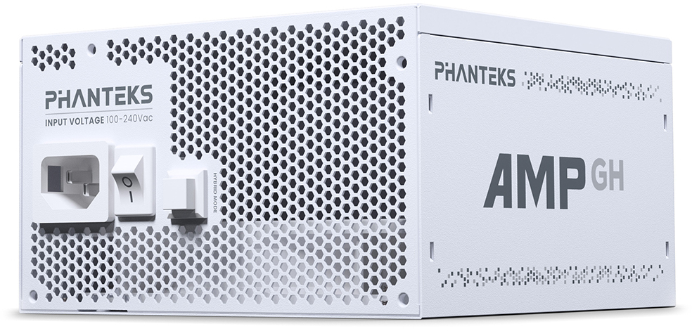 Phanteks - Fonte Modular Phanteks AMP GH PCIe 5.0 750W 80+ Gold Branca