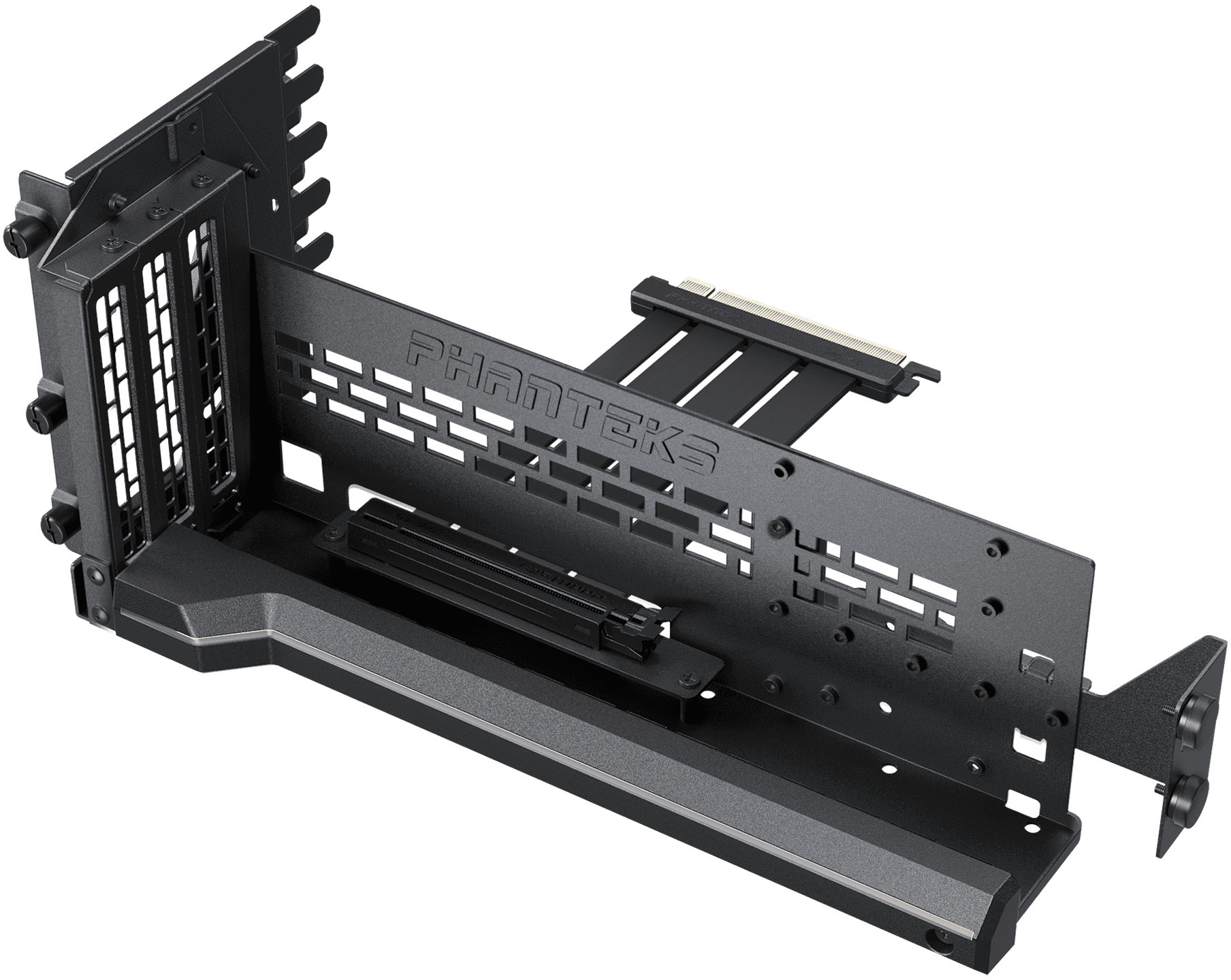 Picture of Picture of GPU Bracket Vertical Phanteks+Cabo PCI-E 5.0 x16 Fita Riser 22cm Preto