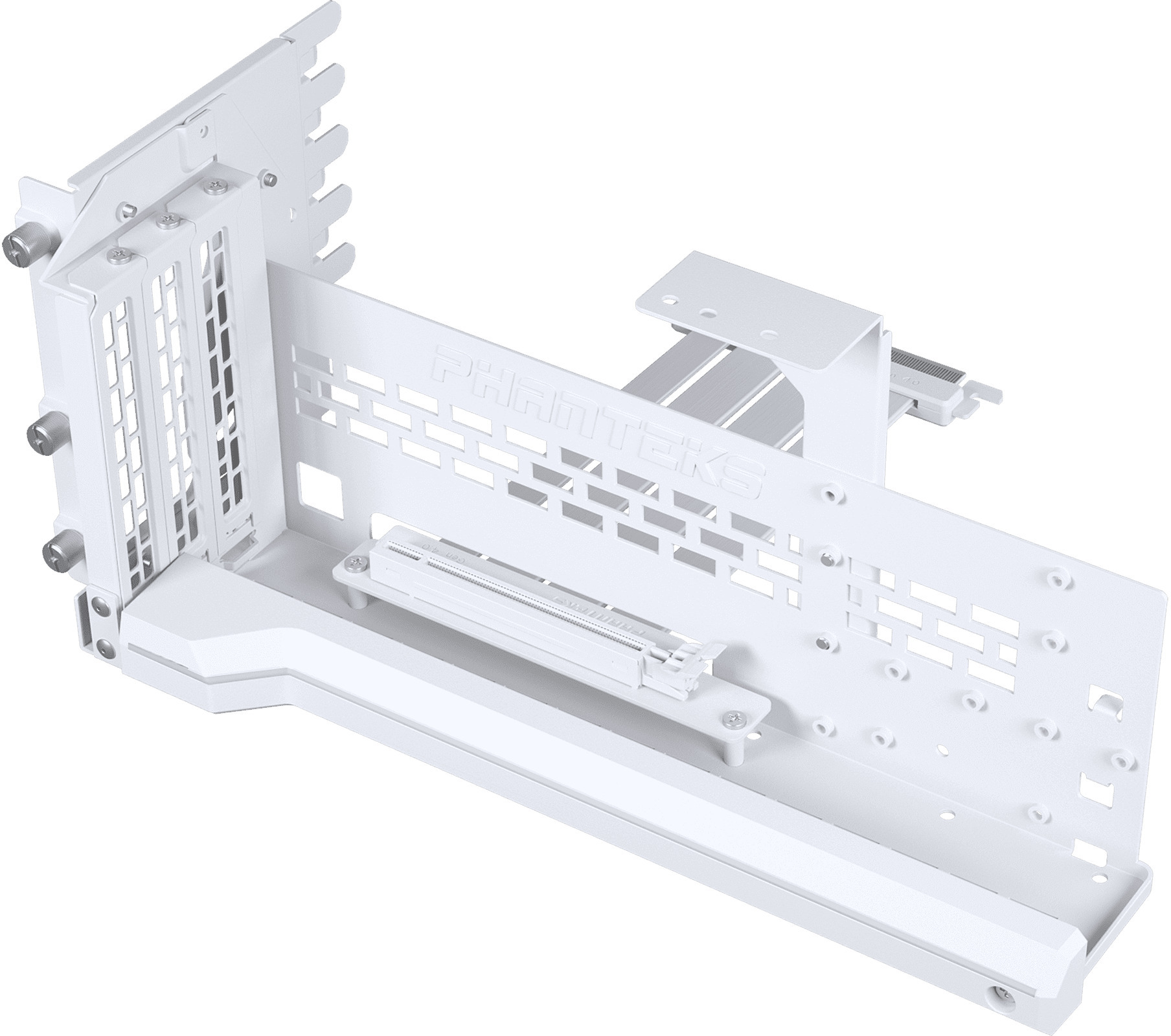 Phanteks - GPU Bracket Vertical Phanteks+Cabo PCI-E 5.0 x16 Fita Riser 22cm Branco