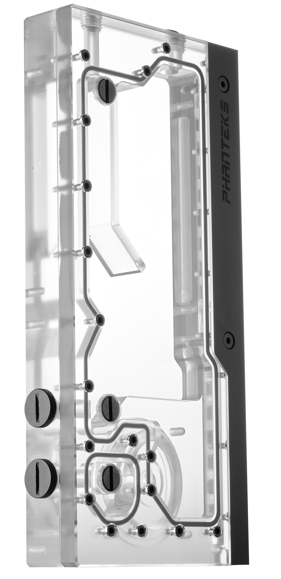 Phanteks - Reservatório Phanteks R260C Acrílico Transparente Backplate D5 DRGB-LED