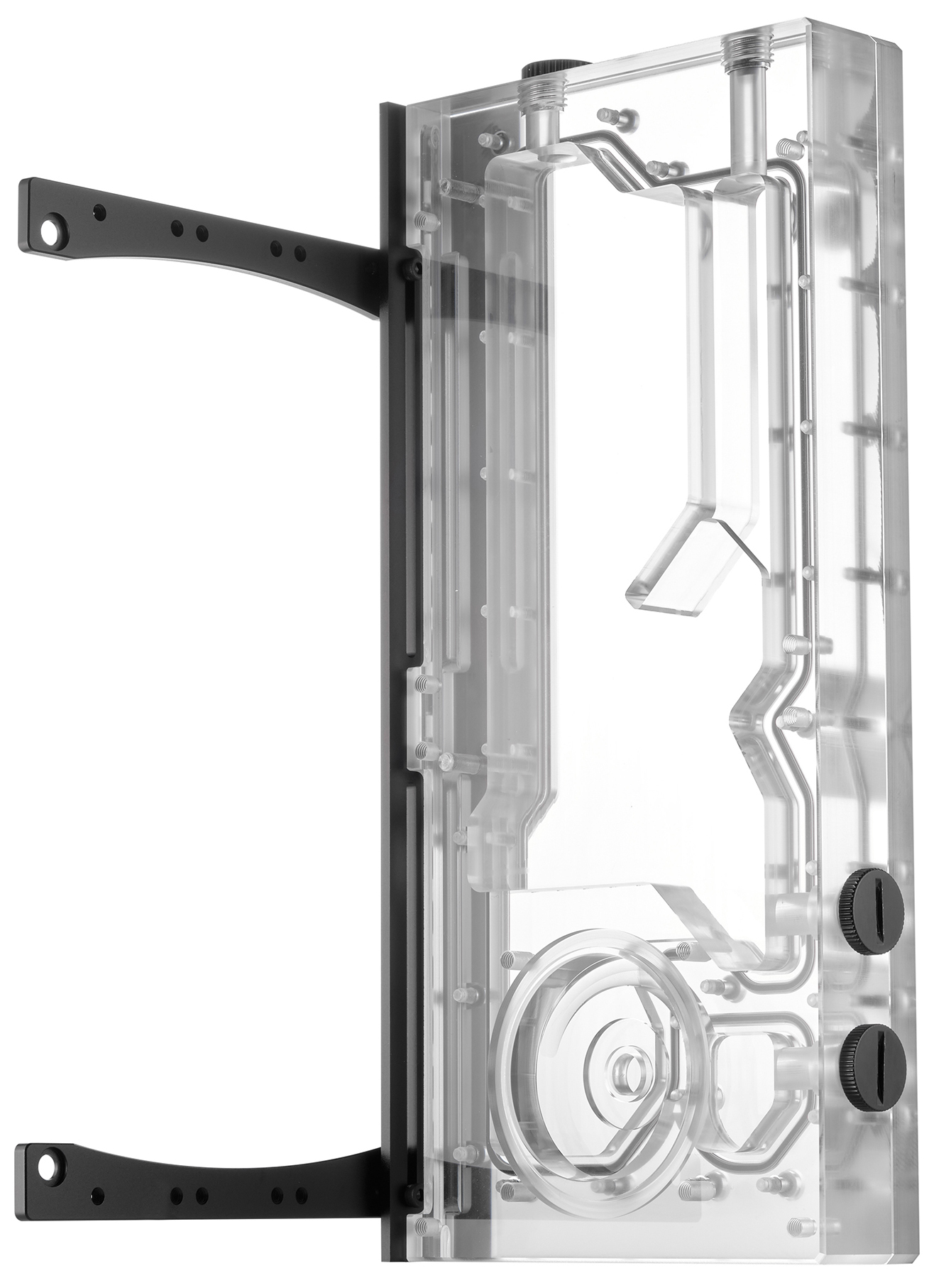 Phanteks - Reservatório Phanteks R260C Acrílico Transparente Backplate D5 DRGB-LED