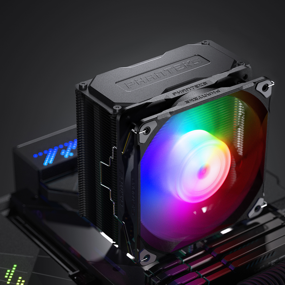 Phanteks - Cooler CPU Phanteks Polar ST5 DRGB PWM Preto - 120mm