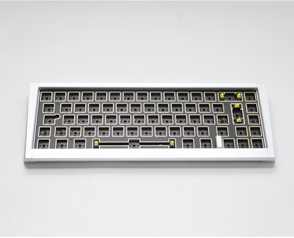 Ducky - Kit Teclado DIY Ducky Outlaw 65 Silver (PT)