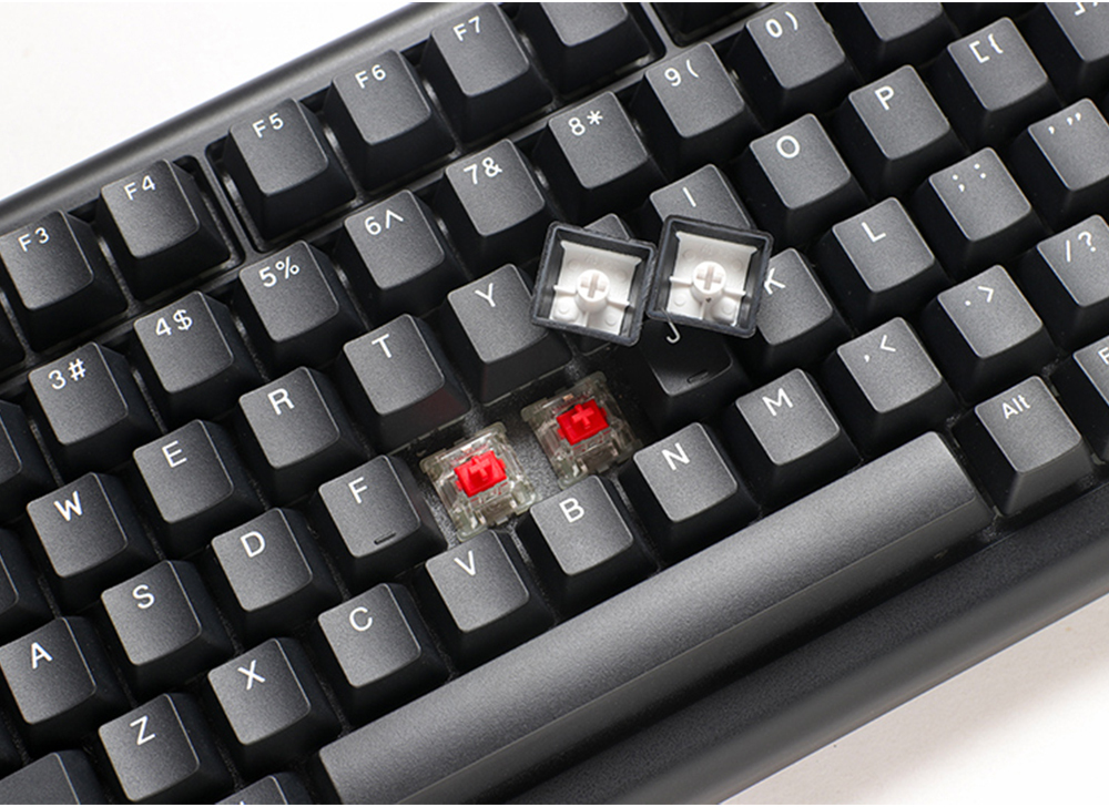 Ducky - Teclado Mecânico Ducky Tinker75 75% RGB Black MX Red (PT)