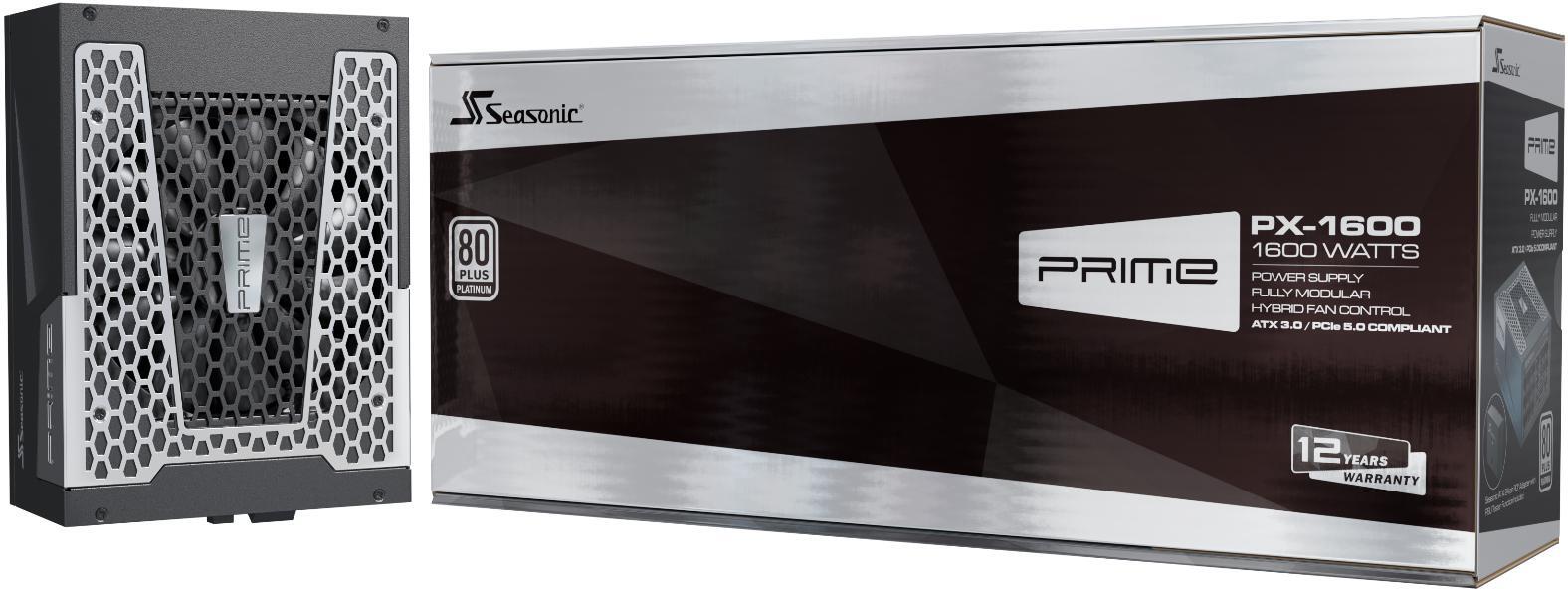 Seasonic - Fonte Modular Seasonic PRIME PX 1600W 80+ Platinum ATX3.0