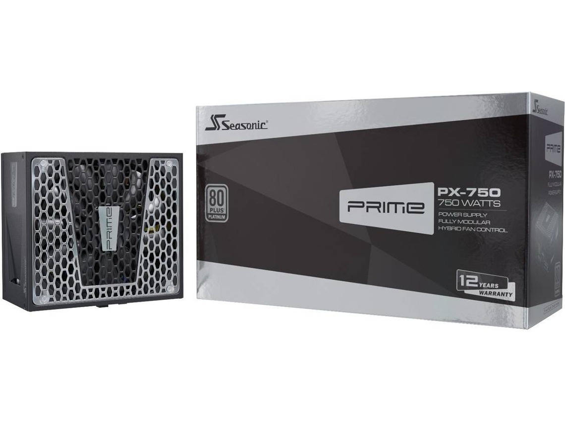 Seasonic - Fonte Modular Seasonic PRIME PX 750W 80+ Platinum