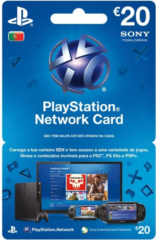 Gift Card Sony PlayStation 20Eur