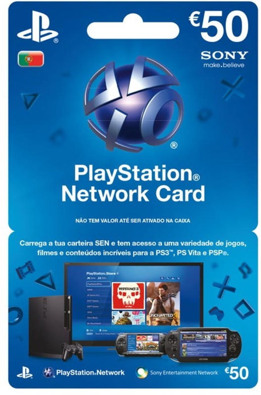 Gift Card Sony PlayStation 50Eur