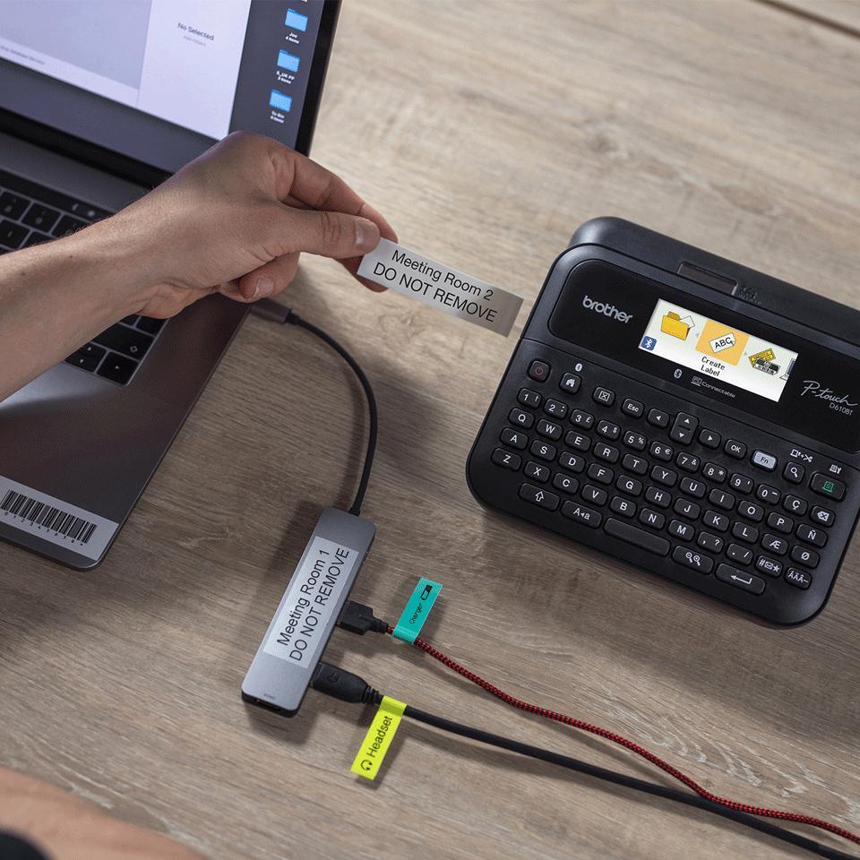 Brother - Impressora de Etiquetas Brother PT-D610BT Bluetooth