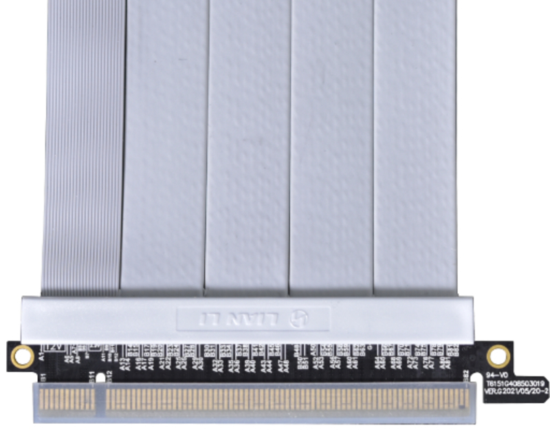 Lian Li - Riser Card Lian Li 60cm PCIe 4.0 Branco