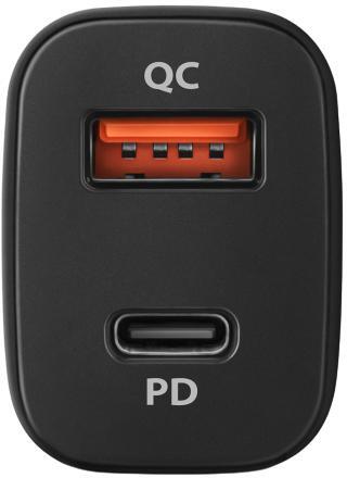 AXAGON - Carregador Isqueiro AXAGON PWC-PQ38 1x QC3.0 + 1x PD USB-C, 38W, Preto