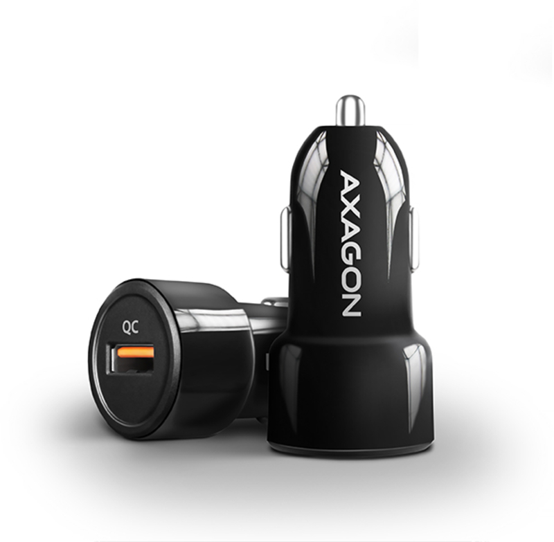 Carregador de Isqueiro AXAGON PWC-QC, 1x USB-A QC 3.0, 19,5 W