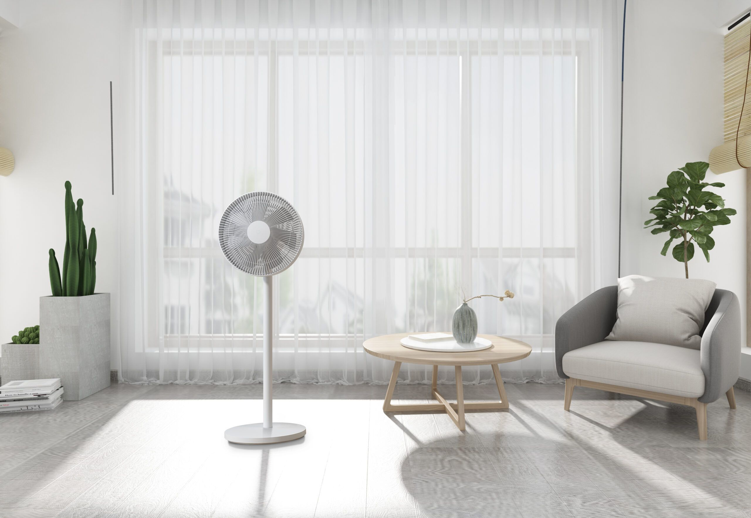 Xiaomi - Ventilador Inteligente Xiaomi Mi Smart Standing Fan 1C / 2 Lite