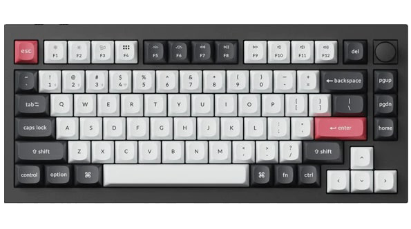 Picture of Picture of Teclado Magnético Keychron Q1 HE 75% Wireless Gateron Magnetic Switch Nebula Linear