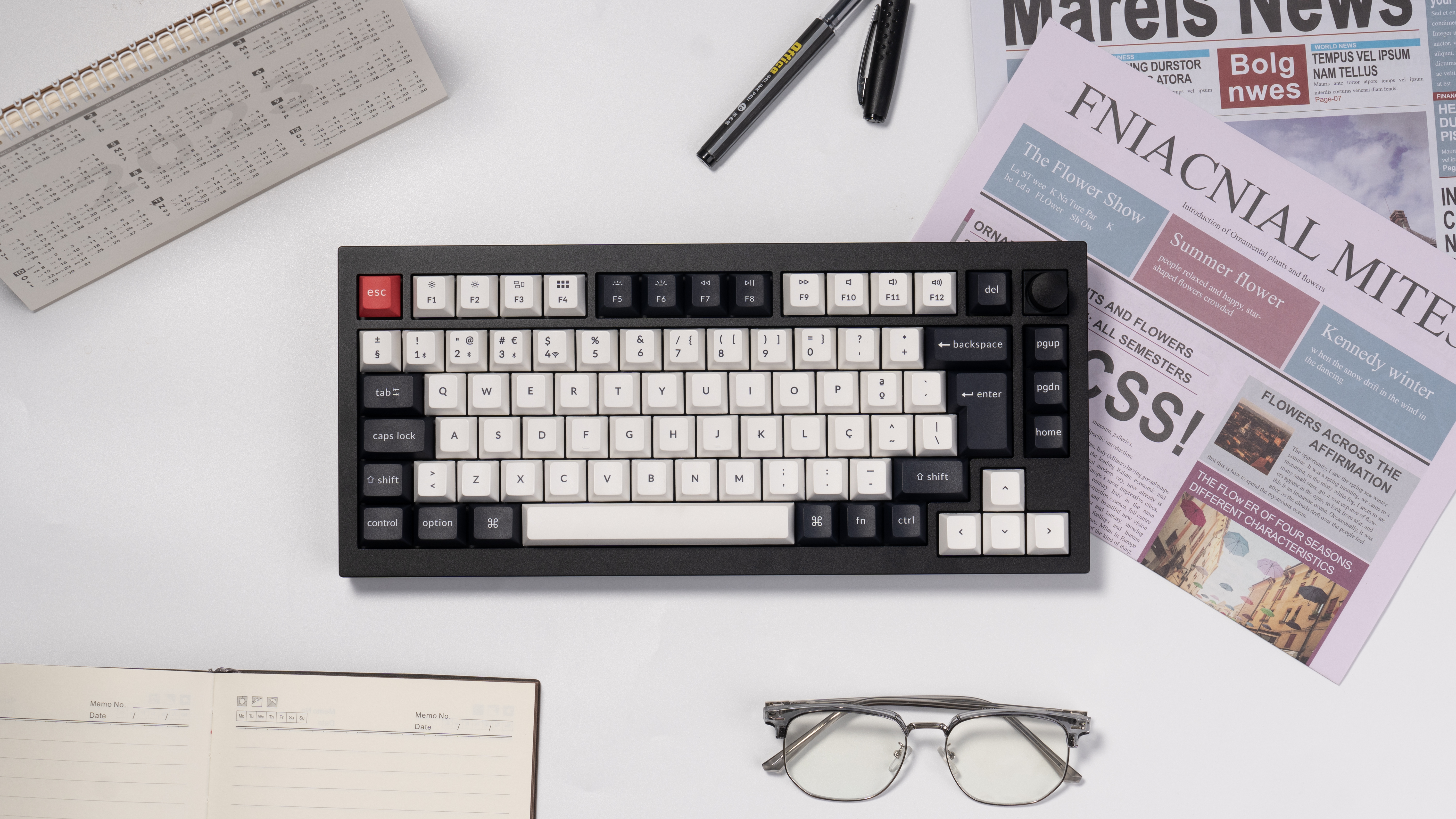 Keychron - Teclado Magnético Keychron Q1 HE 75% Wireless Gateron Magnetic Switch Nebula Linear