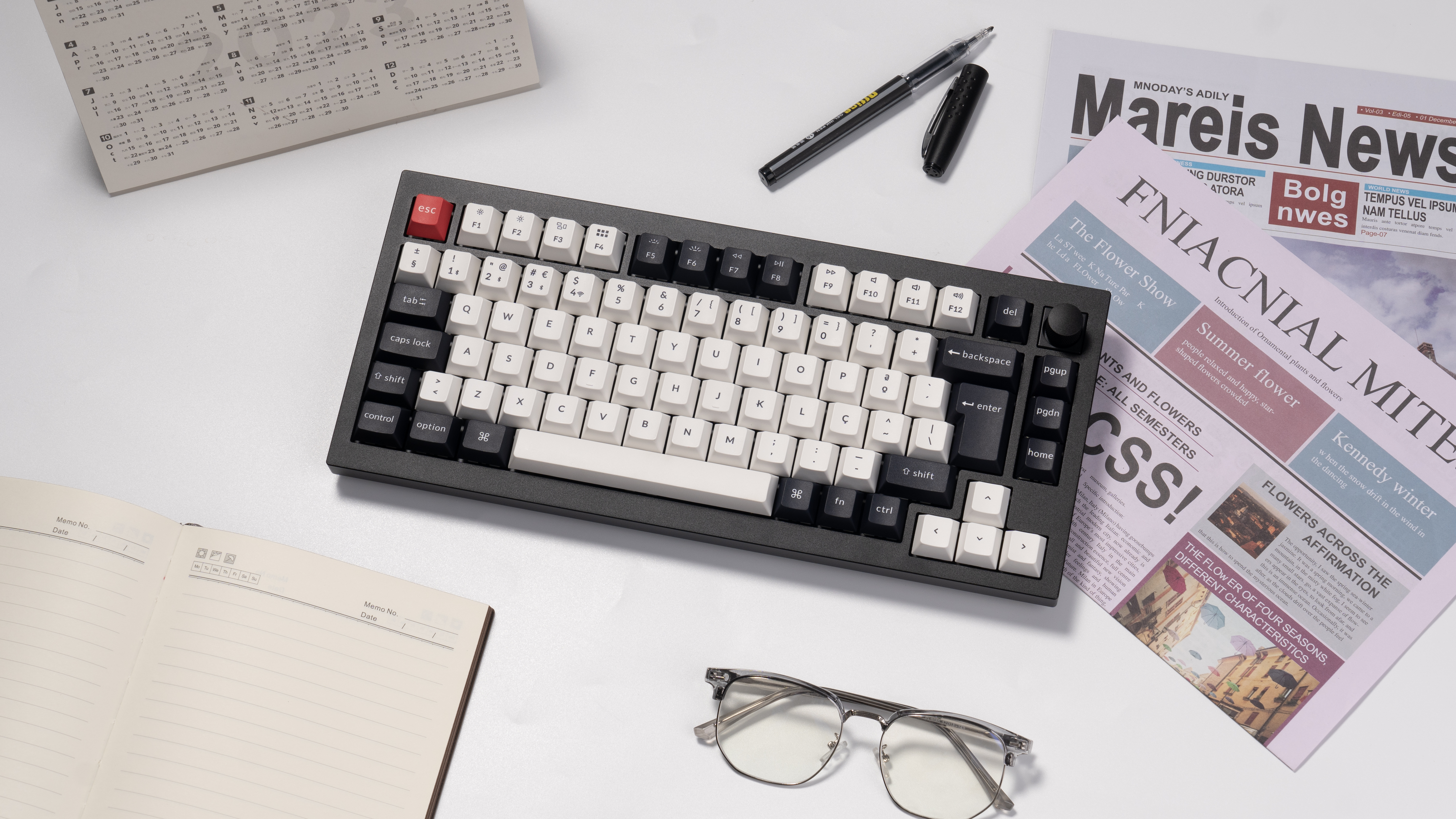 Keychron - Teclado Magnético Keychron Q1 HE 75% Wireless Gateron Magnetic Switch Nebula Linear
