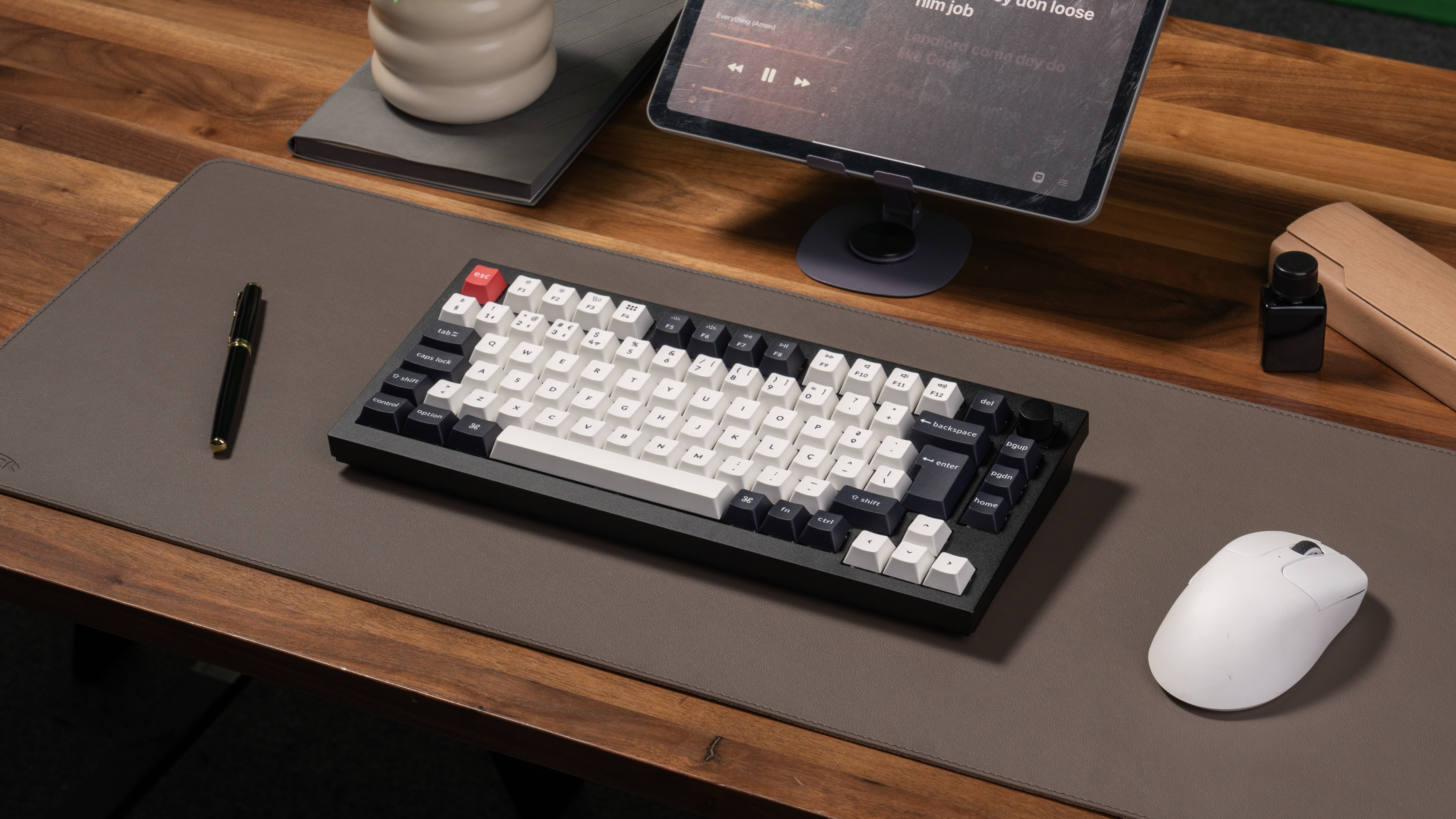 Keychron - Teclado Magnético Keychron Q1 HE 75% Wireless Gateron Magnetic Switch Nebula Linear