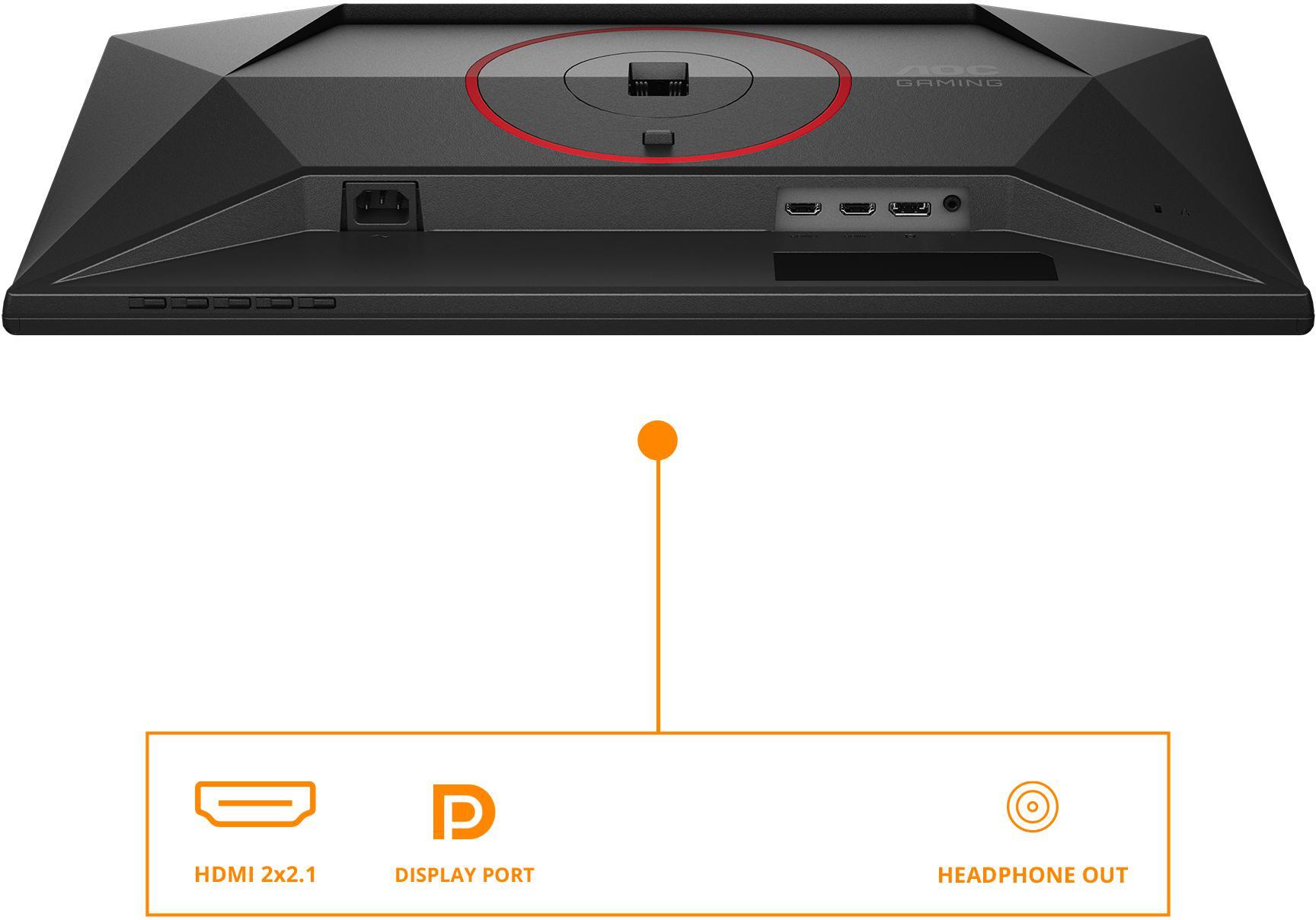 AOC - Monitor AGON by AOC 24.5" Q25G4SR Fast IPS QHD 300Hz 0.03ms Adaptive Sync