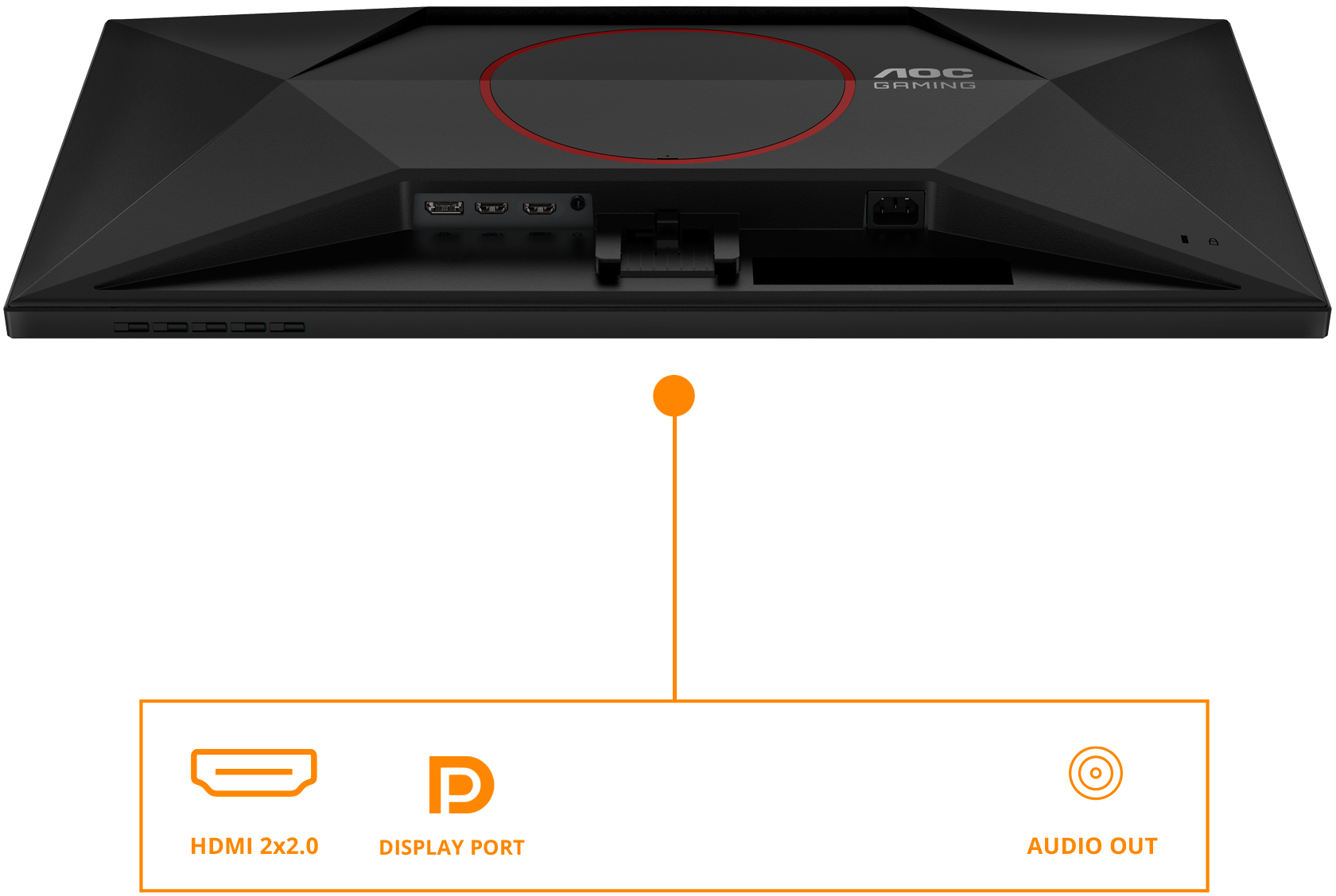 AOC - Monitor AOC Gaming 27" Q27G42XNE Fast VA QHD 180Hz 0.5ms Adaptive Sync