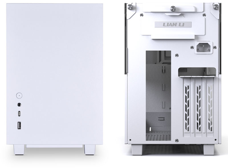 Lian Li - Caixa Mini-ITX Lian Li Q58,Branca, PCIE 3.0 Edition