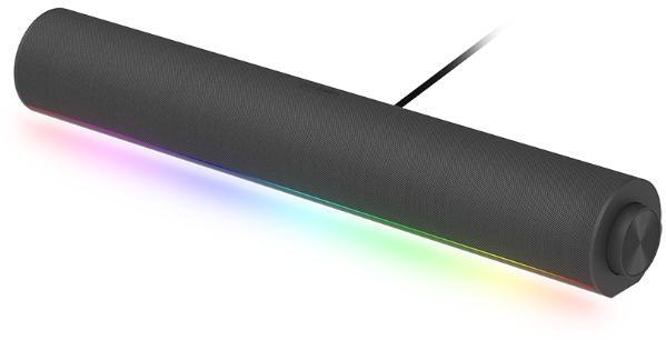 Coluna Desktop Xiaomi Bluetooth Speaker RGB Preta