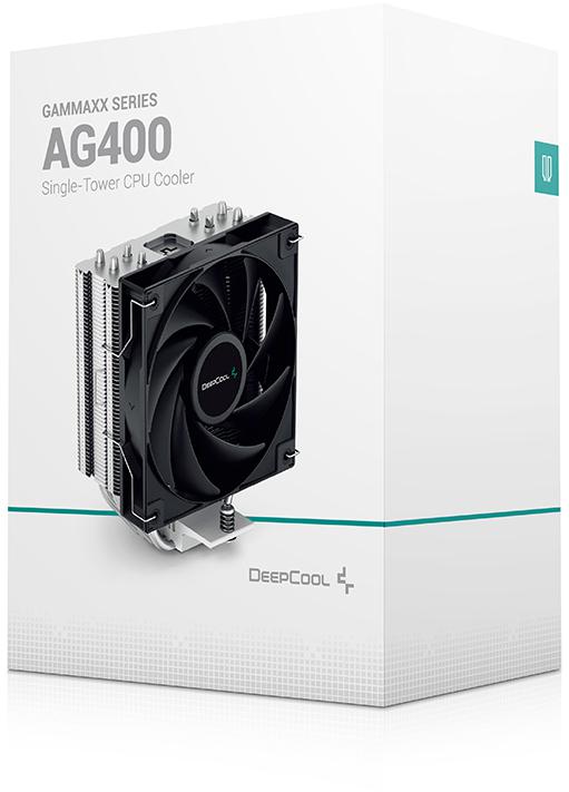 Deepcool - Cooler CPU Deepcool AG400 Preto