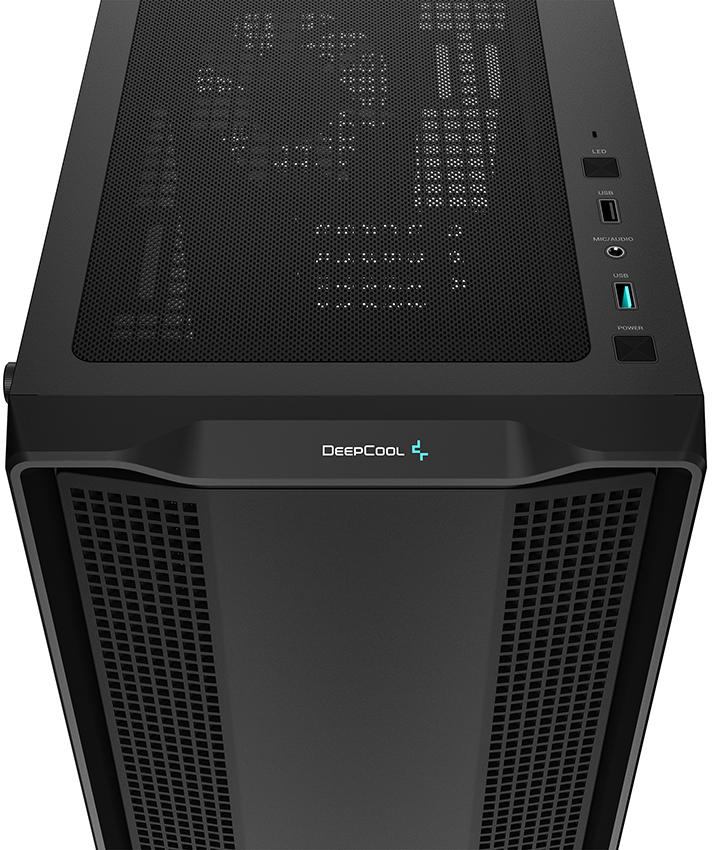 Deepcool - Caixa Micro-ATX Deepcool CC360 ARGB Preta Vidro Temperado