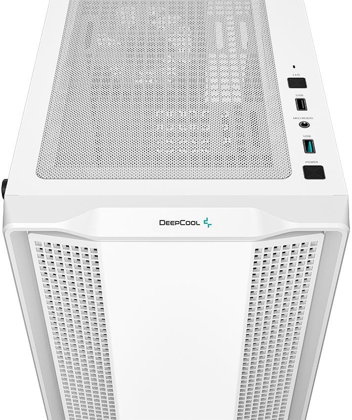 Deepcool - Caixa Micro-ATX Deepcool CC360 ARGB Branca Vidro Temperado