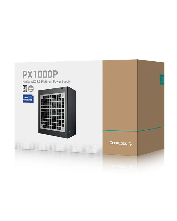 Deepcool - Fonte de Alimentação Modular Deepcool PX1000P 1000W 80 Plus Platinum ATX 3.0