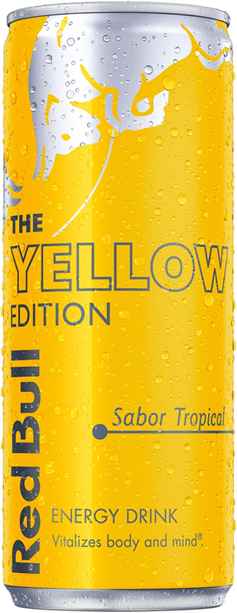 Red Bull Yellow Edition Lata 250ml