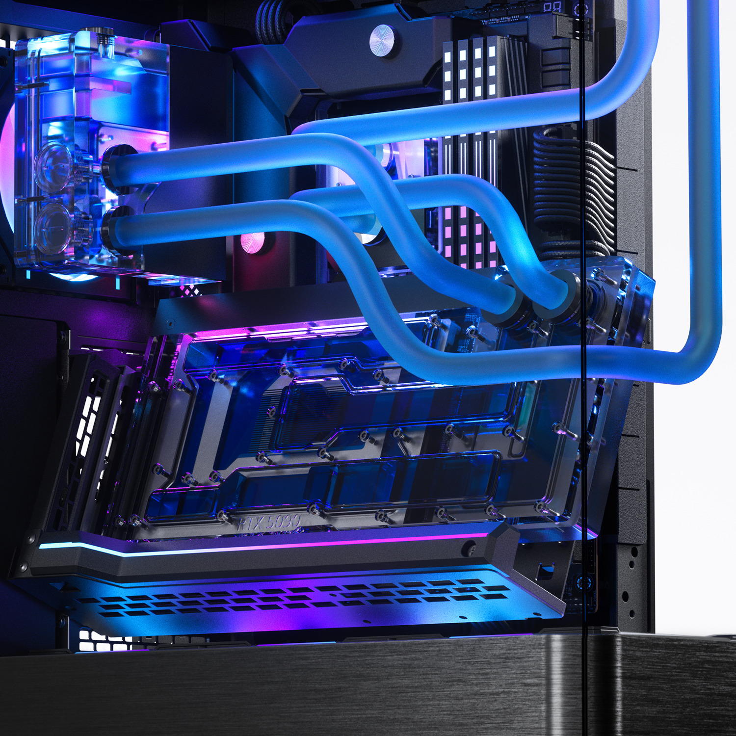 Phanteks - Reservatório Phanteks Glacier EZ-Fit 120RES-DDC ARGB Preto