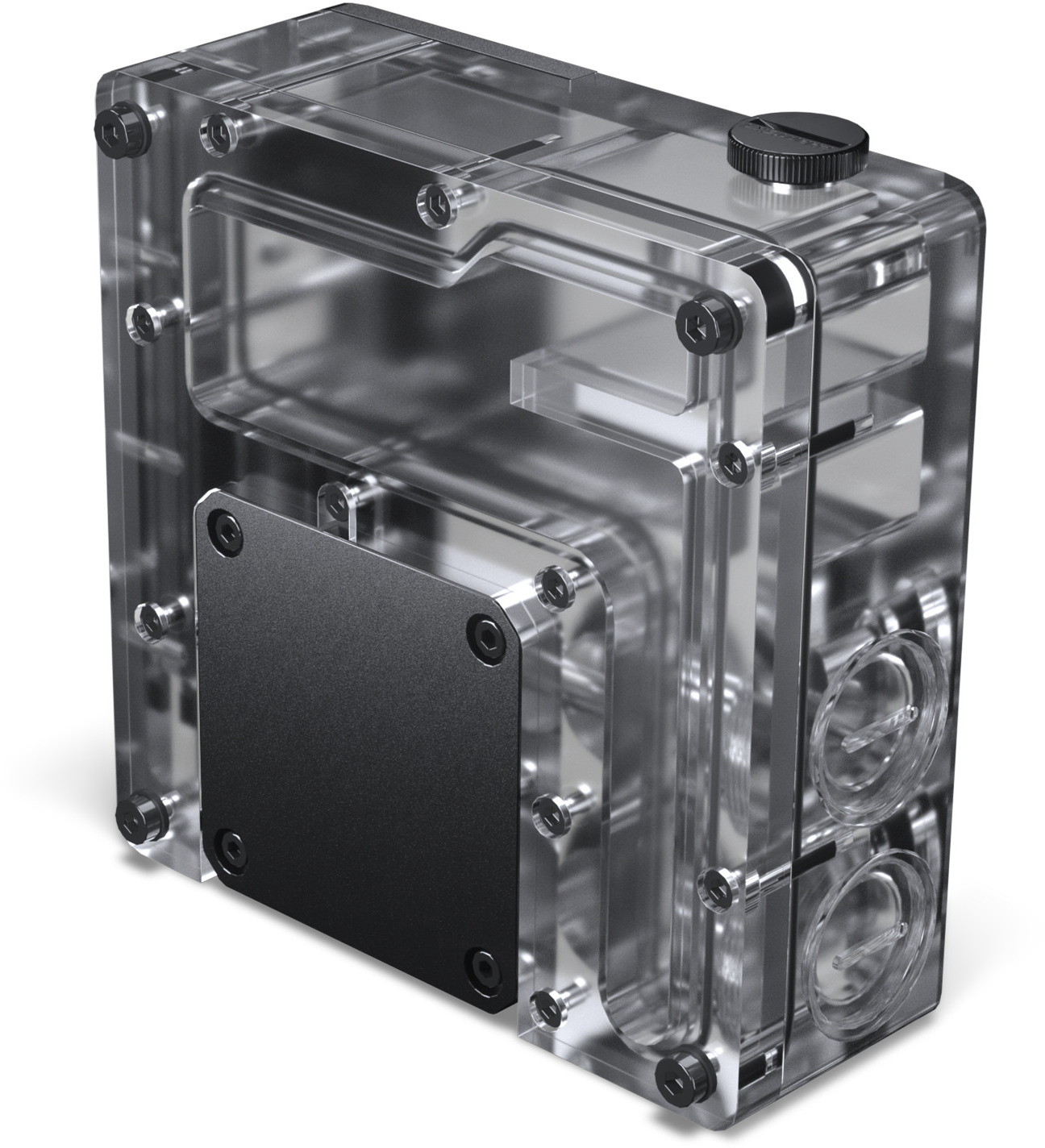 Phanteks - Reservatório Phanteks Glacier EZ-Fit 120RES-DDC ARGB Preto