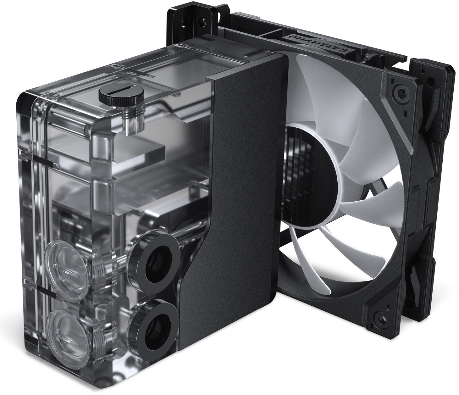 Phanteks - Reservatório Phanteks Glacier EZ-Fit 120RES-DDC ARGB Preto